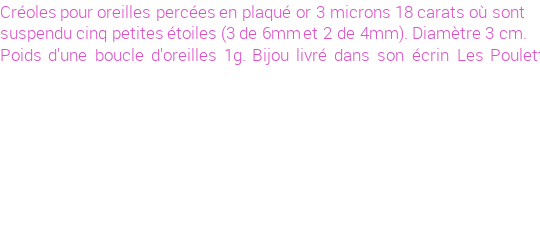 Drôle de créations de Bijoux Fantaisie, c'est un design inattendu que nous réservait Stephanie Ducauroix. Créé avec passion, ces Bijoux Fantaisie en Plaqué Or sauront combler chaque Femme amateur de bijoux et accessoires originaux. Il en reste 8 exemplaires, commandez rapidement. Le bijou vous sera expédié directement du site www.lespoulettes-bijoux.fr, dans son écrin bleu turquoise original.