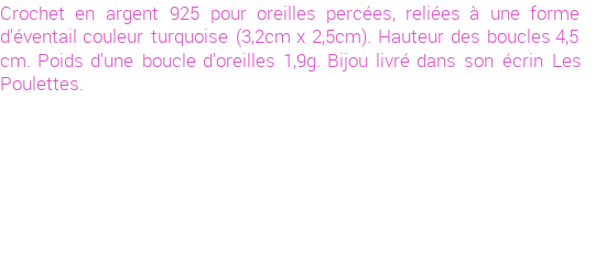 Drôle de créations de Bijoux Fantaisie, c'est un design inattendu que nous réservait Stephanie Ducauroix. Créé avec passion, ces Bijoux Fantaisie en Argent sauront combler chaque Femme amateur de bijoux et accessoires originaux. Il en reste 1 exemplaire, commandez rapidement. Le bijou vous sera expédié directement du site www.lespoulettes-bijoux.fr.